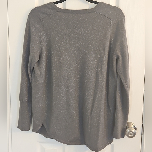 APT 9. Sparkle Sweater Women's Size Large - Picture 3 of 5